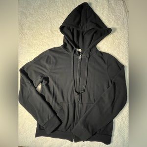 Active USA black zip up sweater